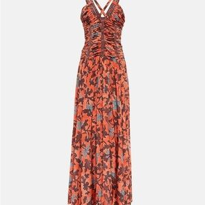 Ulla Johnson Anya silk crêpe de chine gown